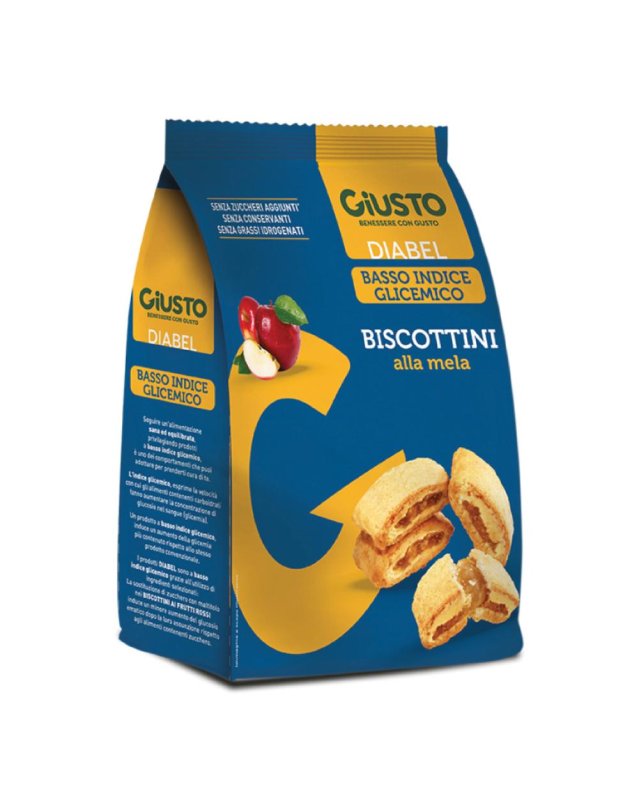 GIUSTO S/Z Bisc.Mela 250g