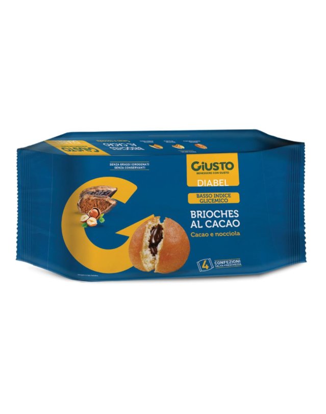 GIUSTO S/Z Brioches Cacao4x45g