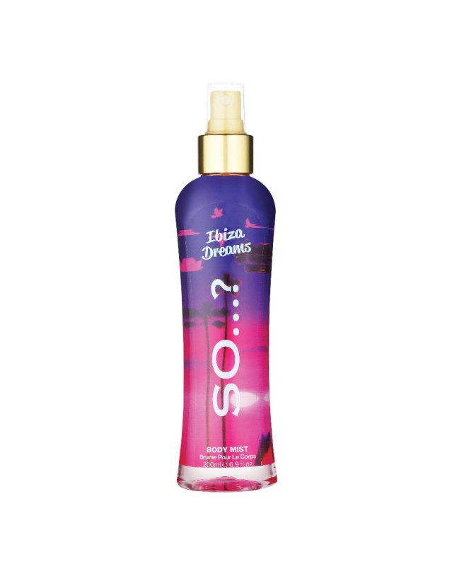 SO IBIZA DREAMS BODY MIST200ML