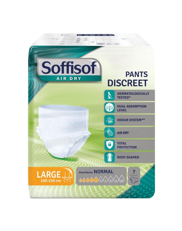 SOFFISOF AIR DRY PANTS DISCR L