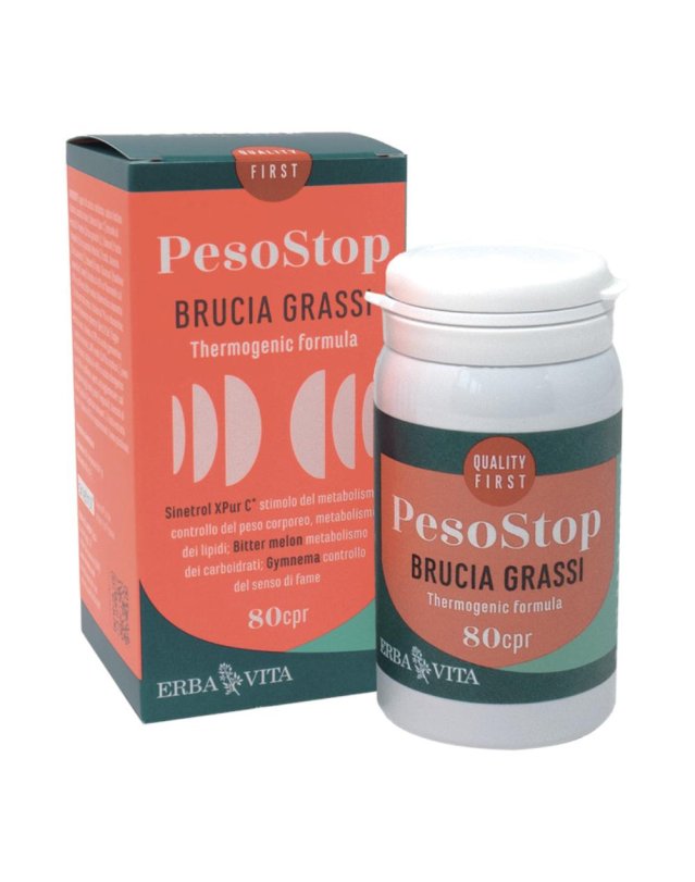 PESO STOP BRUCIA GRASSI 80Cpr