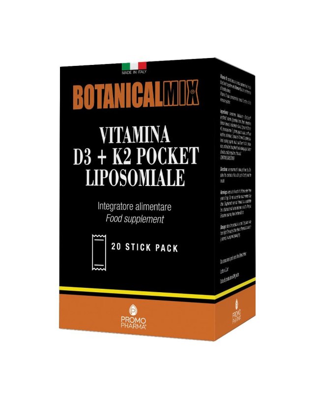 BOTANICALMIX Vit.D3+K2 20Stick