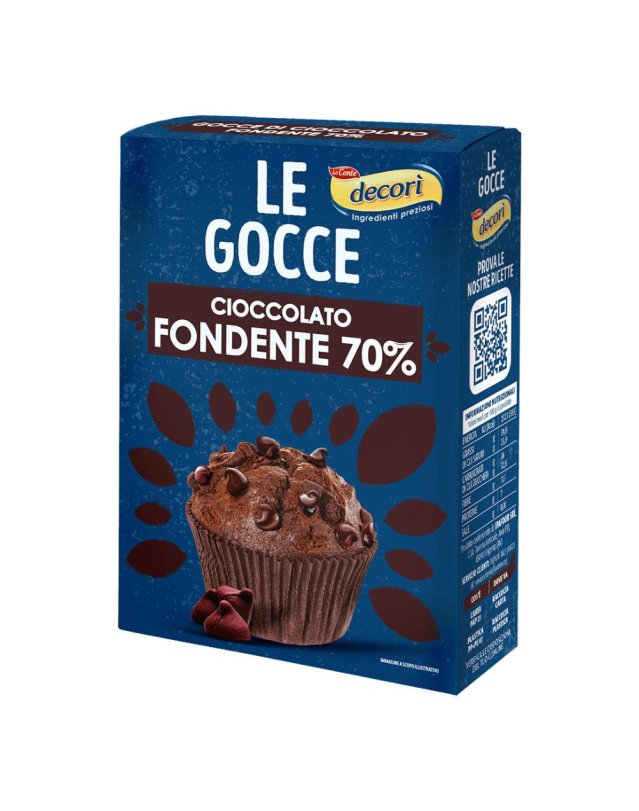 DECORI Gocce Ciocc.Fond.Extra