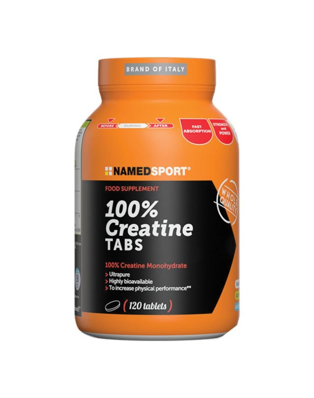 CREATINA 100% Tabs 120CprNAMED