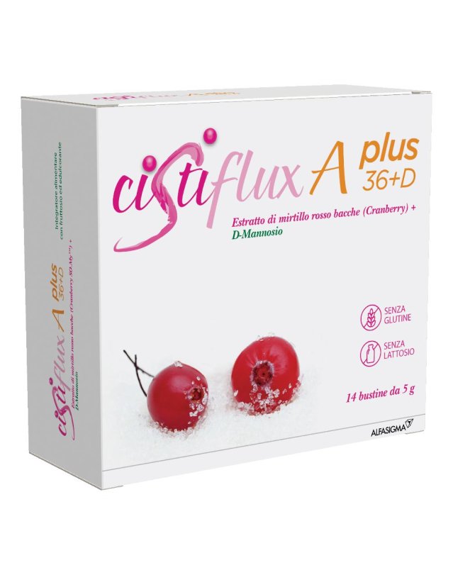 Cistiflux A Plus 36+D 14 Bustine - Supporto per il Benessere delle Vie Urinarie