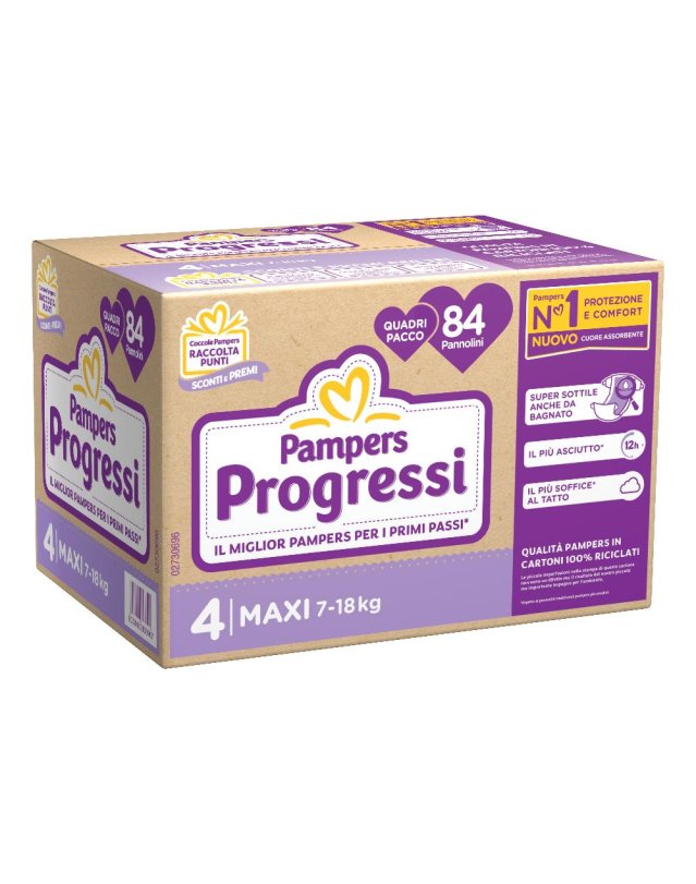 PAMPERS QU PROG MX 84PZ