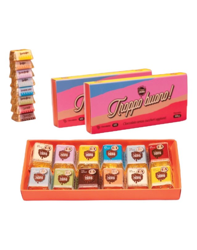 CHOCO ZERO TROPPOBUONO MIX 12PZ
