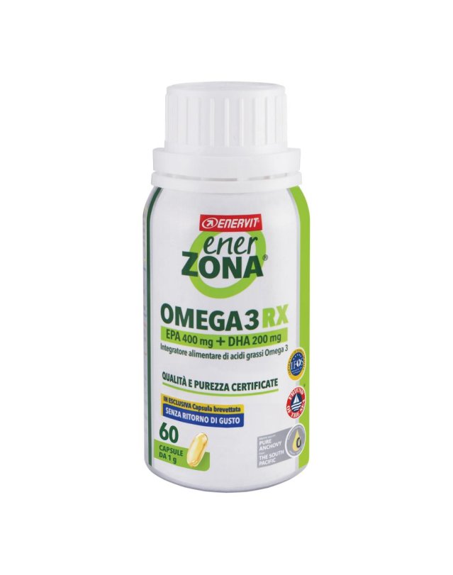 ENERZONA Omega 3RX 60 Capsule 1g - Supporto per Benessere Fisiologico