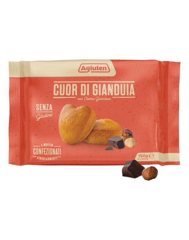AGLUTEN Cuor di Gianduja 150g