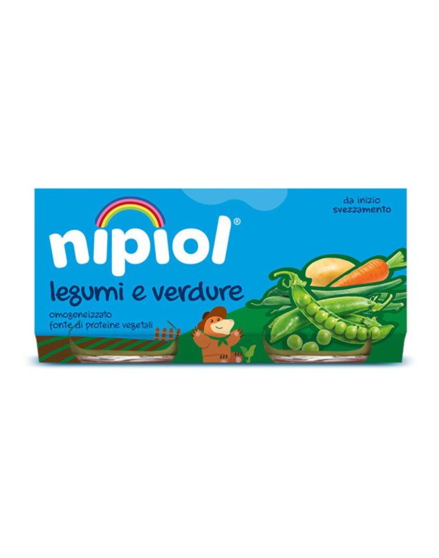 OMO NIPIOL Legumi&Verd.2x80g