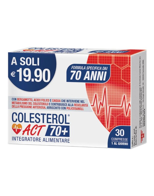 COLESTEROL ACT 70+ 30 Cpr