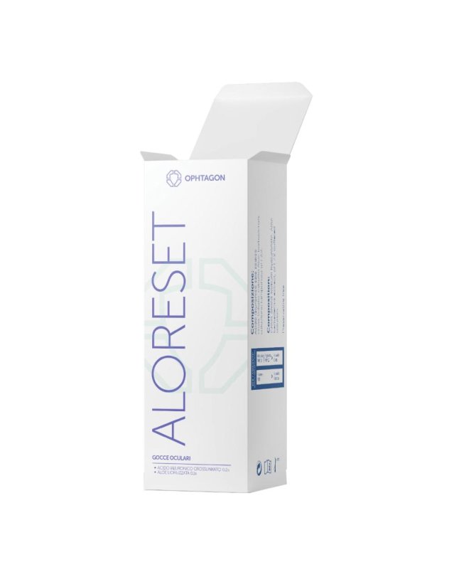 Aloreset gocce oculari 8 ml- collirio per occhi secchi