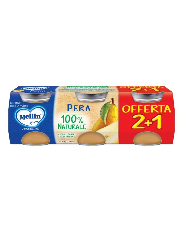 MELLIN OMOG PERA 3PZ 100G