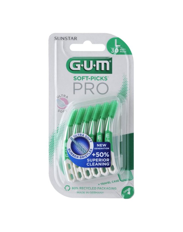 GUM Soft Picks Pro Scov.L 30pz