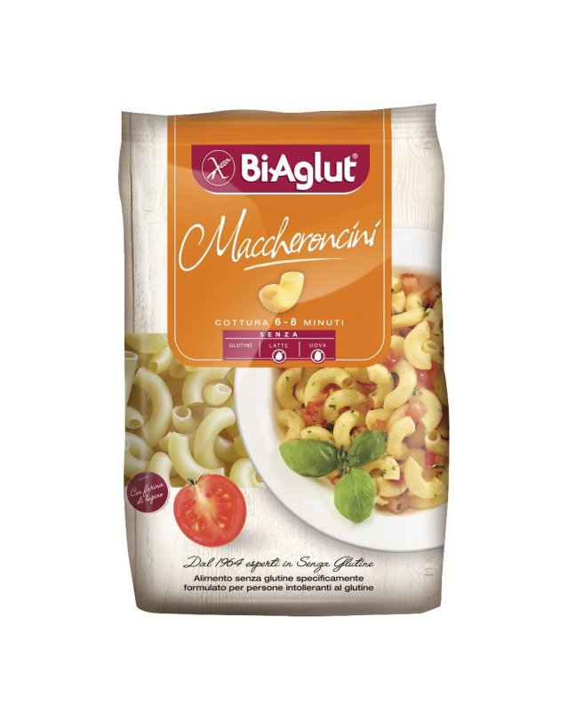 BIAGLUT Pasta Maccheronc.400g