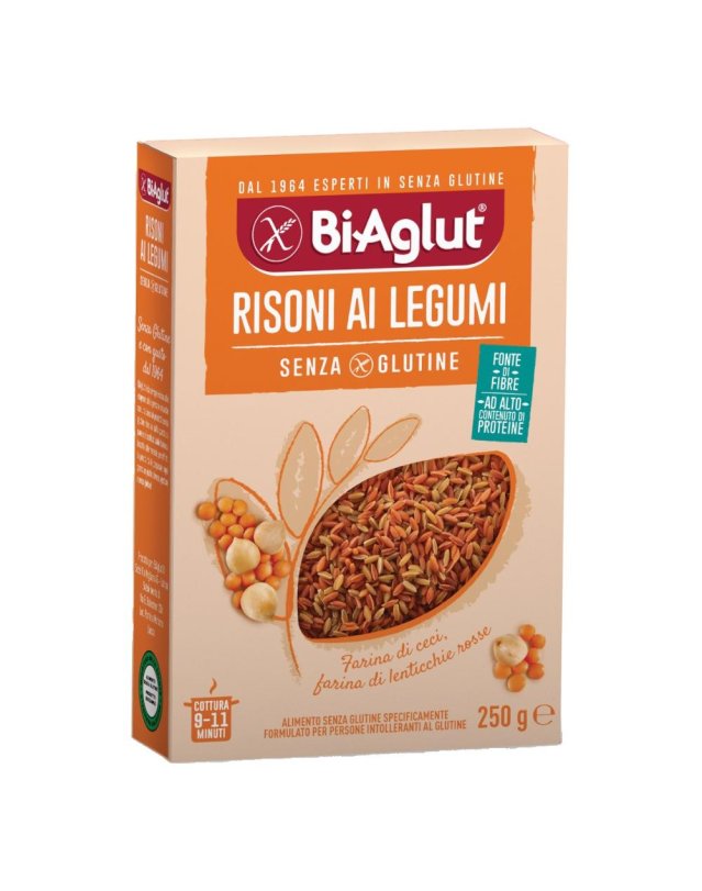 BIAGLUT RISONI AI LEGUMI 250G
