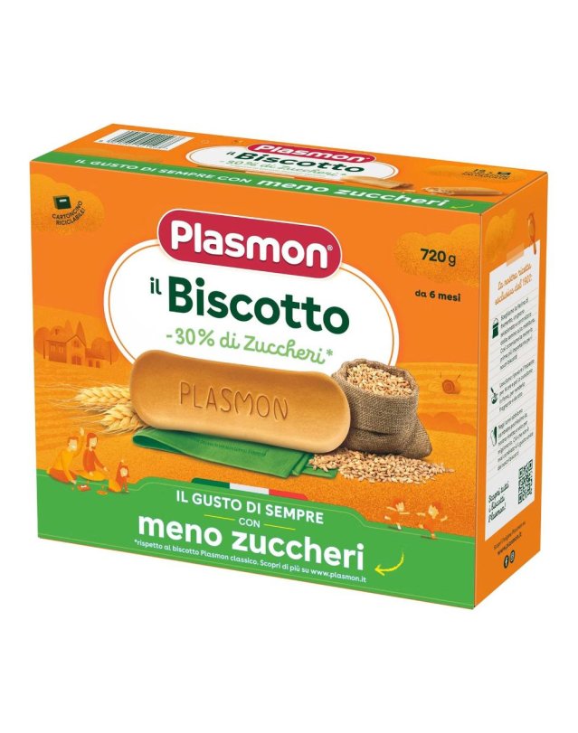 PLASMON Bisc.-30% Zucch.320g