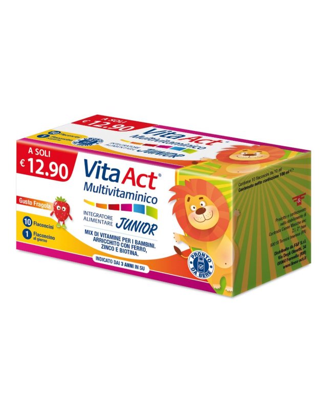 VITA ACT MULTIVITAMINICO J 10F