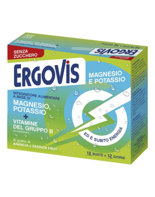 ERGOVIS MG+K VIT B S/ZUC12BUST