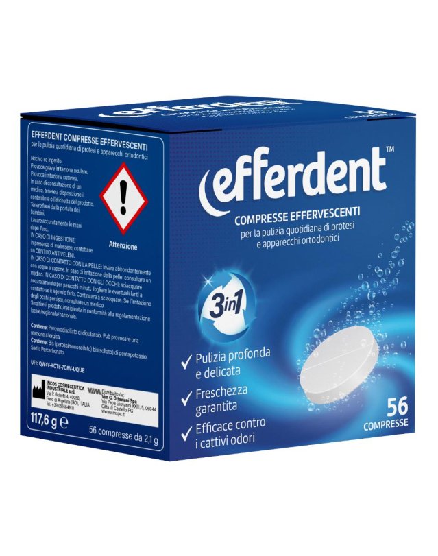 EFFERDENT 56 Cpr Efferv.