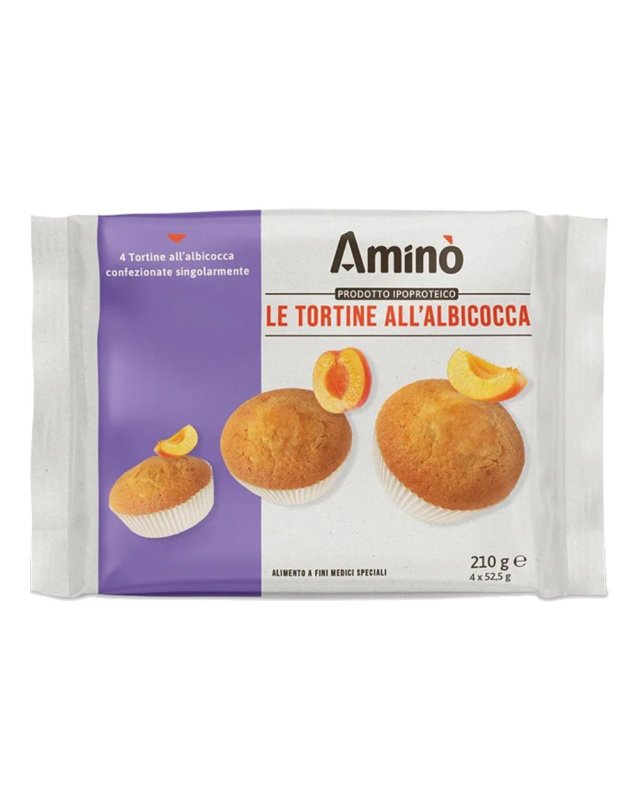 AMINO' LE TORTINE ALBICOCCA4PZ