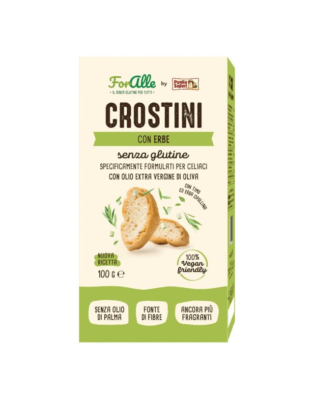 FORALLE Crostini Erbe 100g
