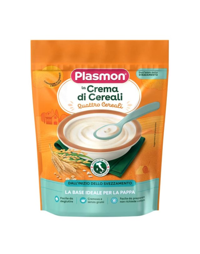 PLASMON CEREALI CREMA 4CRL200G