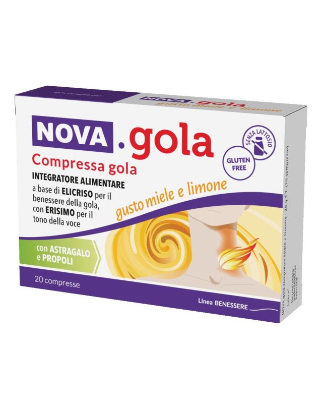 NOVA GOLA Miele/Limone 20 Cpr