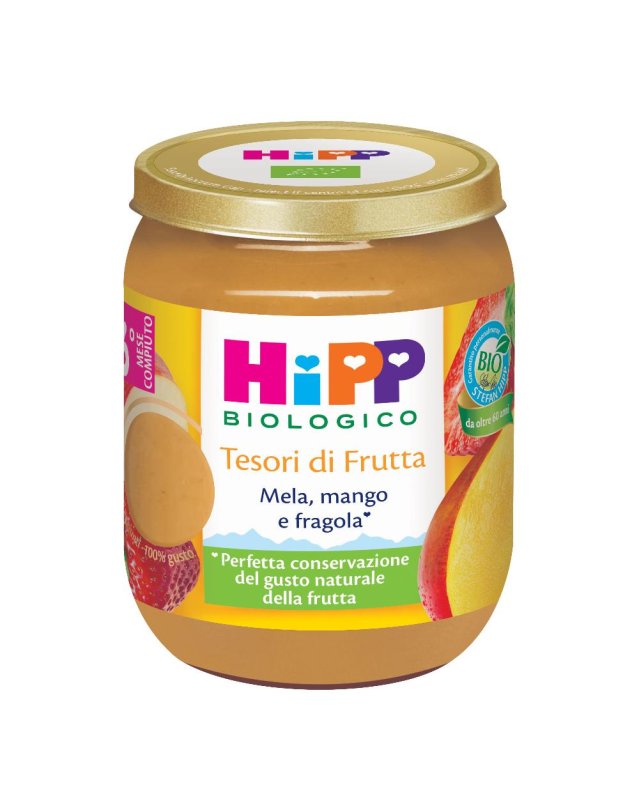 HIPP TESORI FRUTTA MELA/MAN/FR