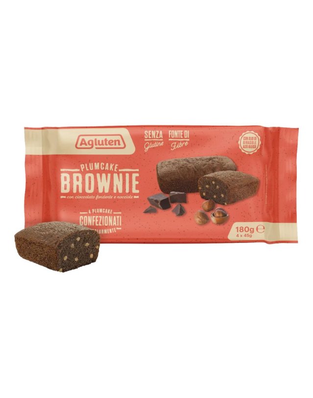 AGLUTEN PlumCake Brownie 4x45g