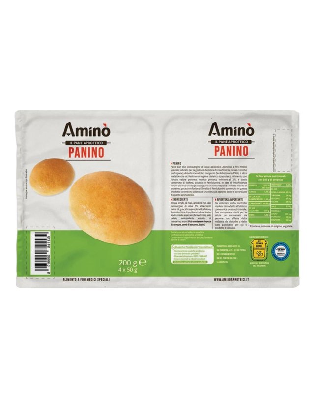 AMINO'Aprot.Panino 4x50g