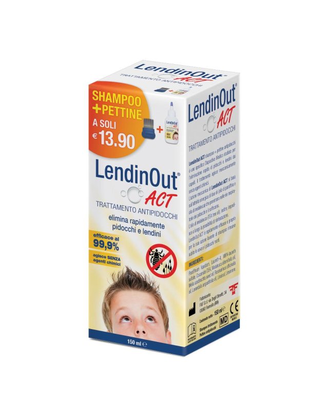 LENDINOUT ACT A/PIDOCCHI 150ML