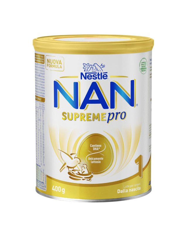 Nestlè NAN Supreme PRO 1 polvere 400g - Latte per lattanti dalla nascita