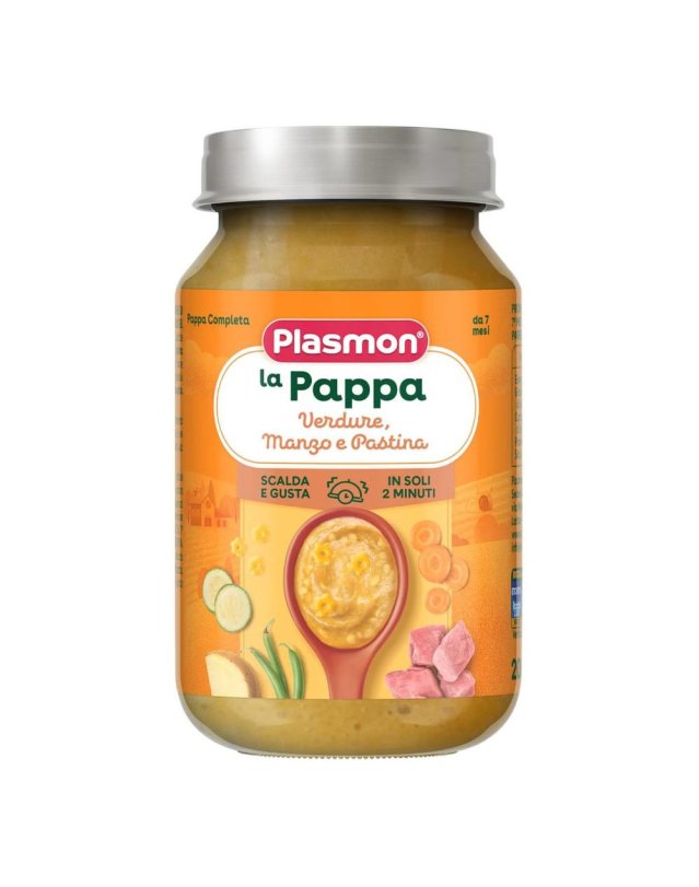 PLASMON La Pappa Verd/Manzo200