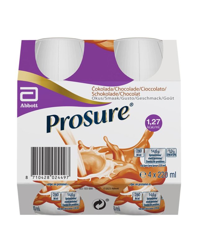 PROSURE CHOCOLATE 4BOTT 220ML