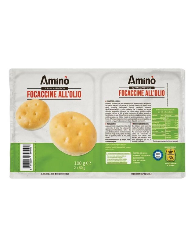 AMINO'Focaccine Olio 100g