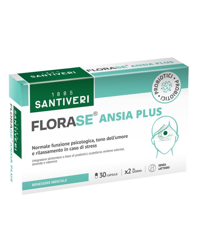 FLORASE Ansia Plus 30 Cps  STV