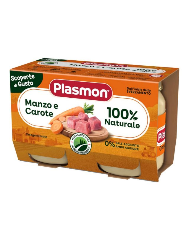 PLASMON BIO OMOG MANZO CAR 2PZ