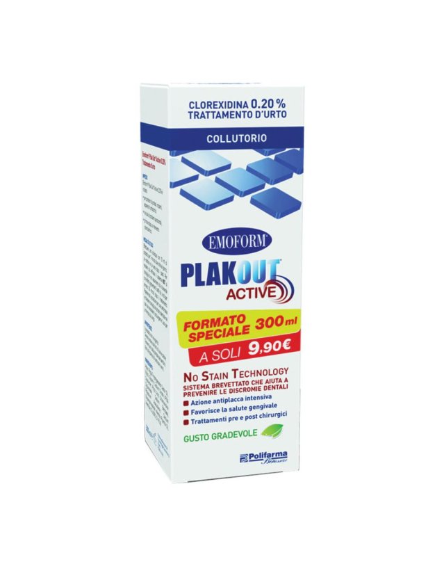 PLAK OUT Act.Coll.0,20% 300ml